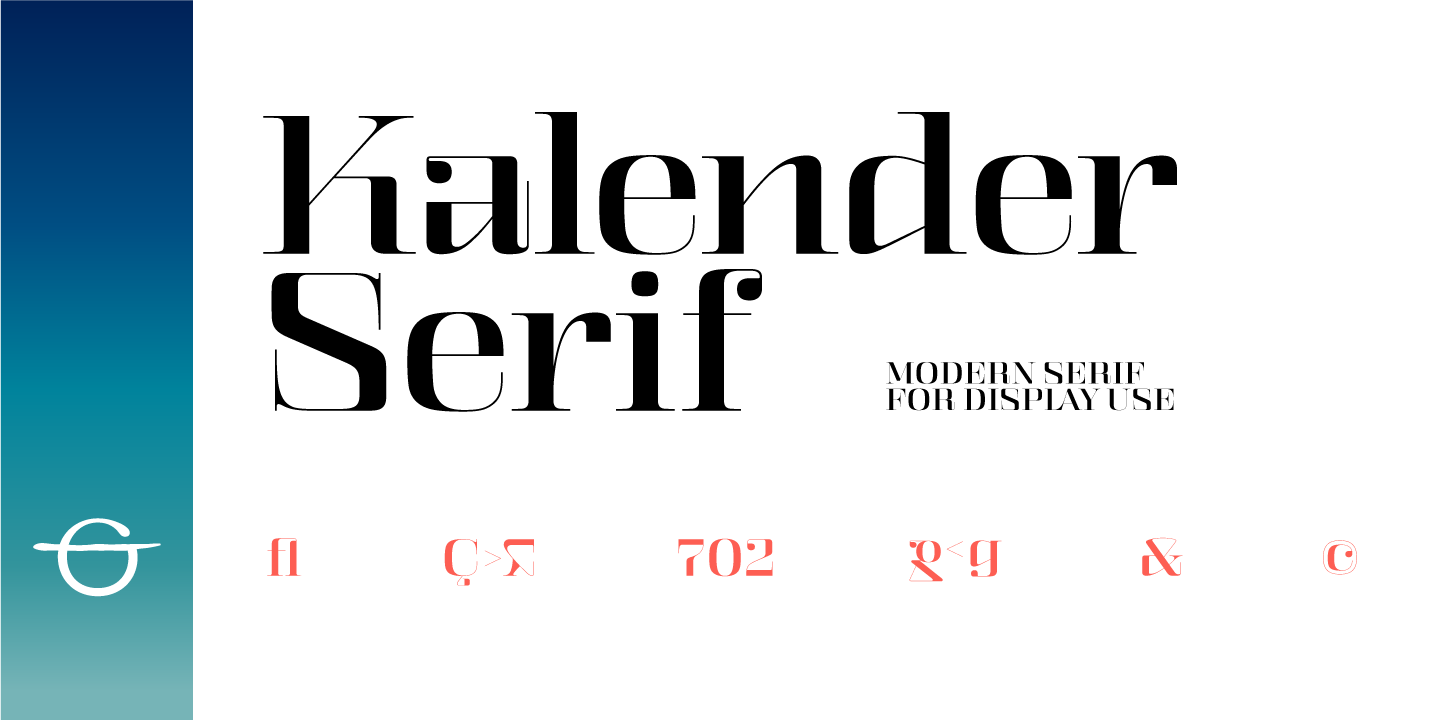 Example font Kalender Serif #1